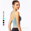 sports running fitness women's yoga wear tops bra